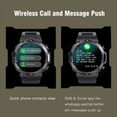K56Pro Smart Watch for Men Heart Rate Blood Bluetooth Sport 400Mah Long Standby 1.39 Inch 360*360 HD Screen Outdoors Smartwatch